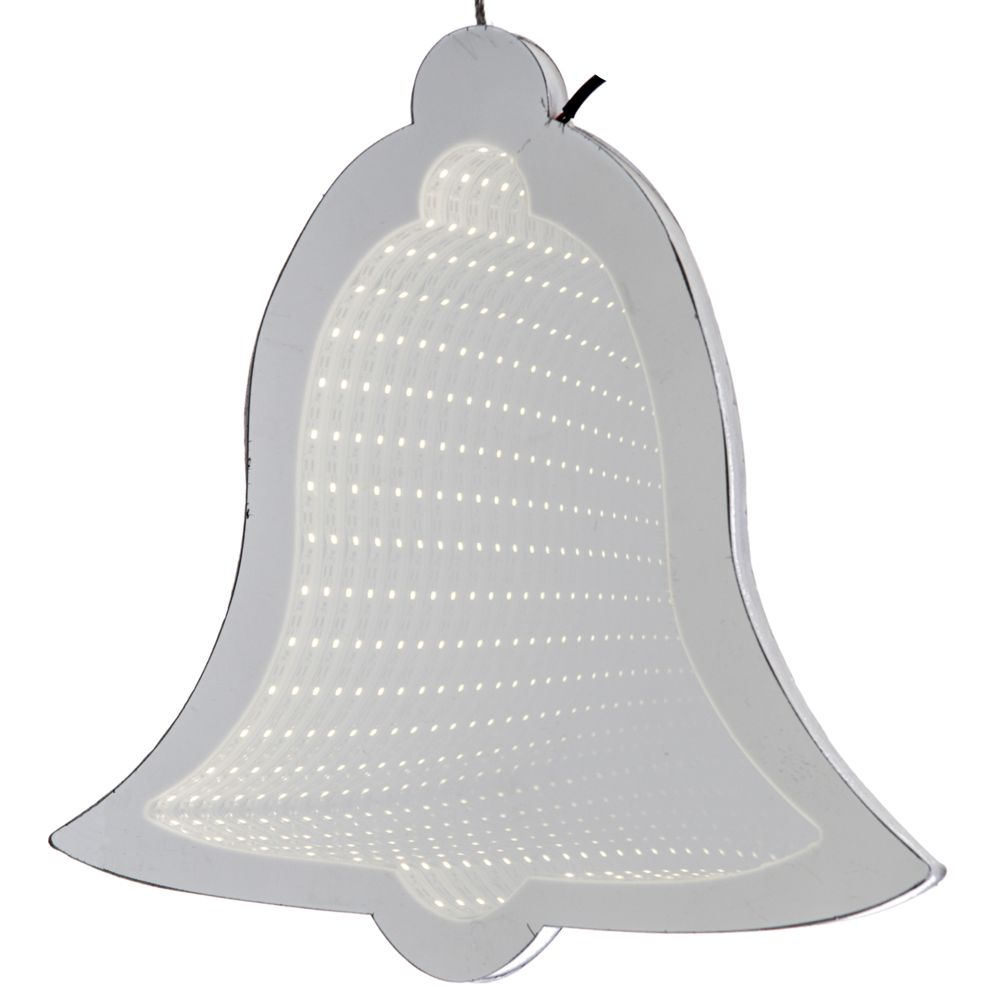 X MAS 3D LED DECO ICE WHITE ЗВАНЧЕ 30СМ Ш