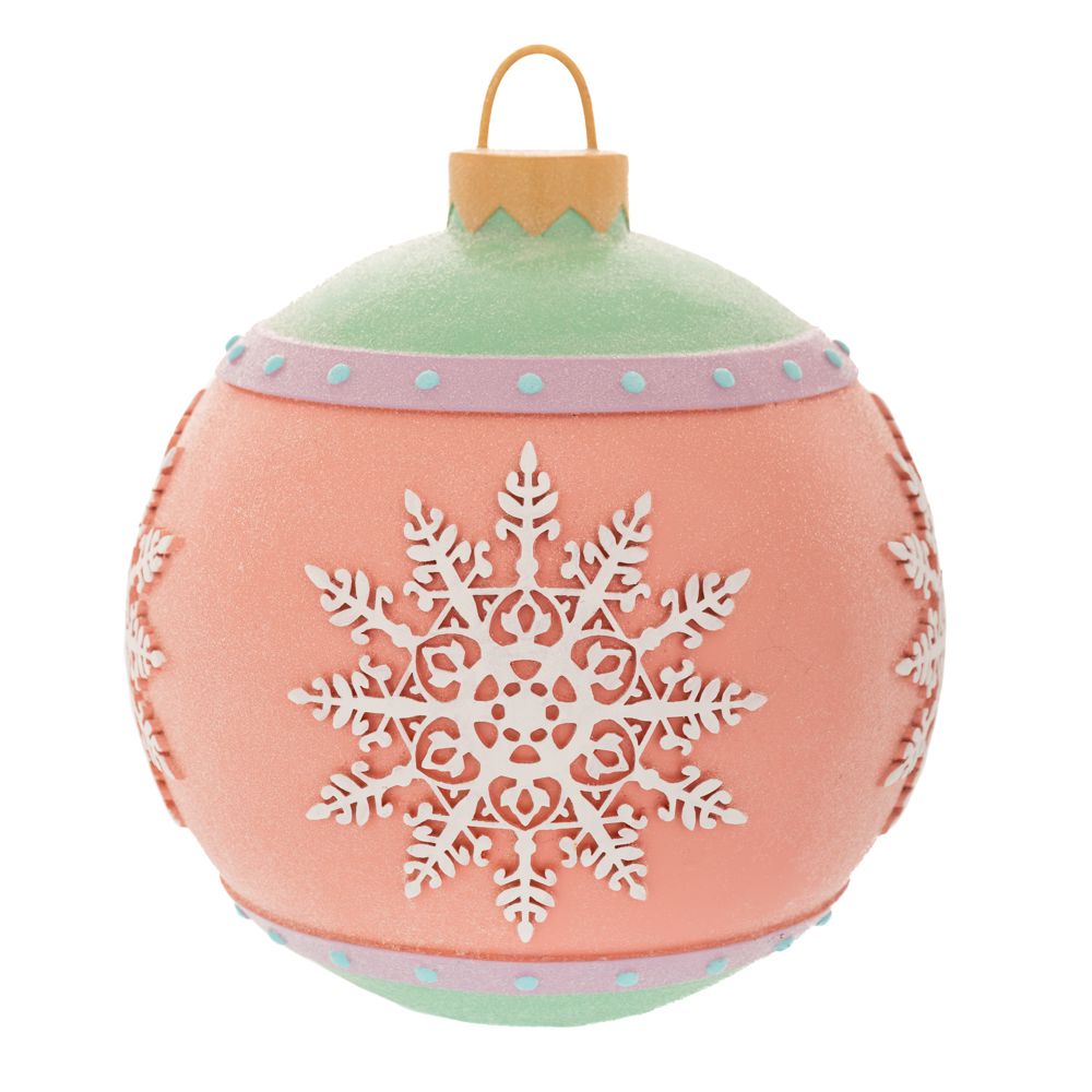 КОЛЕДНА БАНКА ОТ ПАСТЕЛНА СМОЛА D24CM